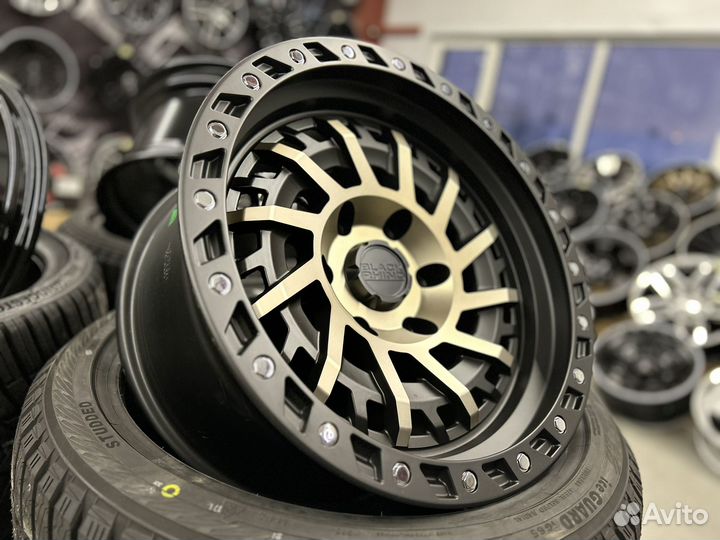 Диски 9x17 6х139.7 ET0 MattBlack
