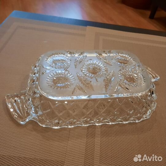 Салатник хрустальный