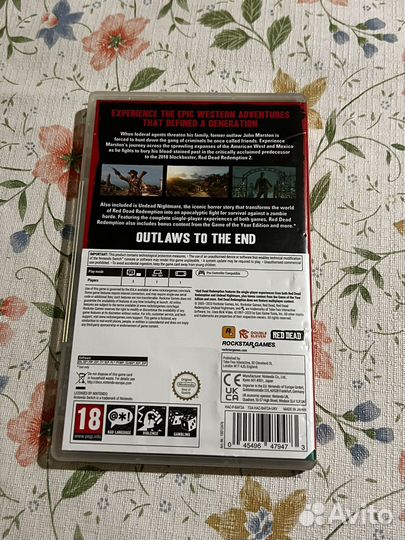 Red dead redemption nintendo switch