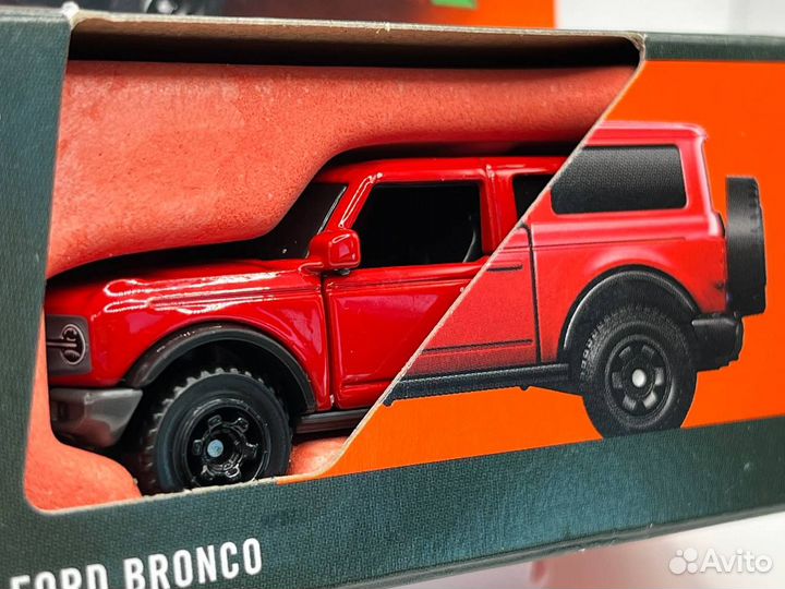 Matchbox Ford Bronco (Красный)