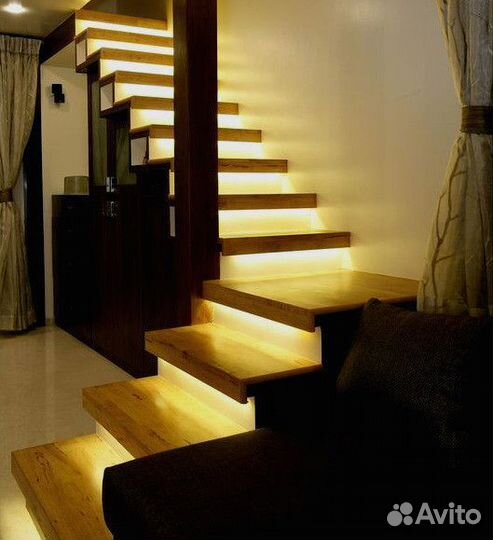 Автоматическая, умная подсветка лестницы