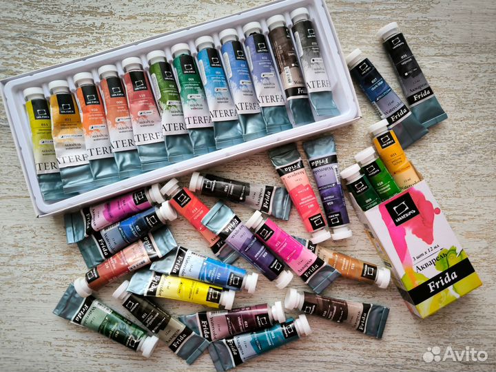 Акварель Frida Malevich