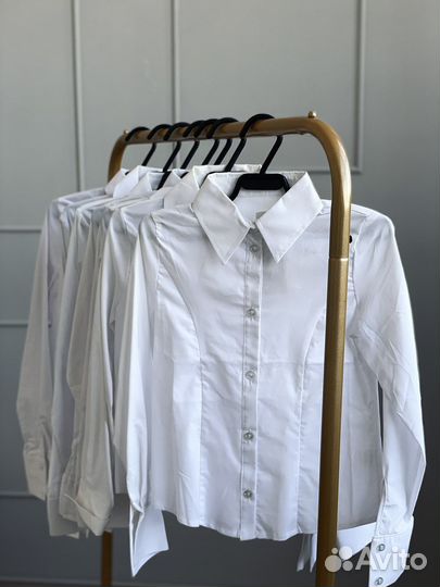Блузка рубашка новая 134,140,146
