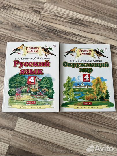 Учебник Планета знаний русский язык и окружающий м