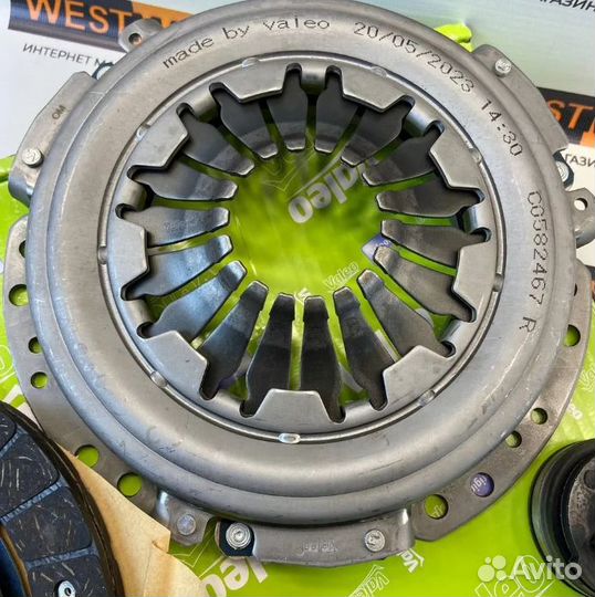 Комплект сцепления Valeo для 2101-2107, 2121
