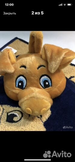 Мягкие игрушки свинки-Хрюши