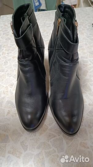 Ботильоны женские 40 размер нат. кожа