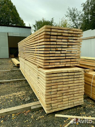 Брус обрезной 100х150х6000мм от производителя