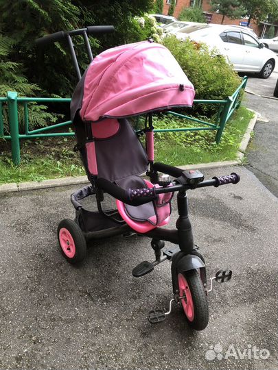 Детский велосипед с ручкой