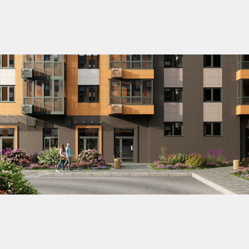 3-к. квартира, 89,6 м², 5/6 эт.