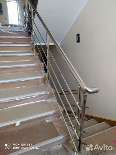 Перила из нержавеющей стали под ключ
