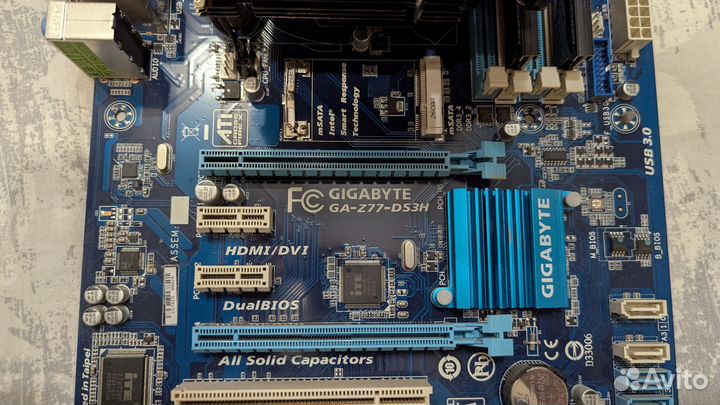 Материнская плата с процессором i7 3770