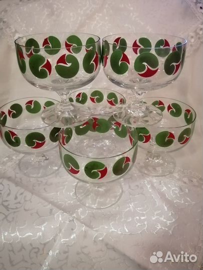 Бокалы креманки Богемия