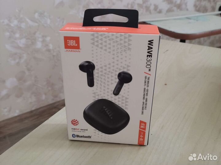 Новые Наушники JBL wave 300 black оригинал
