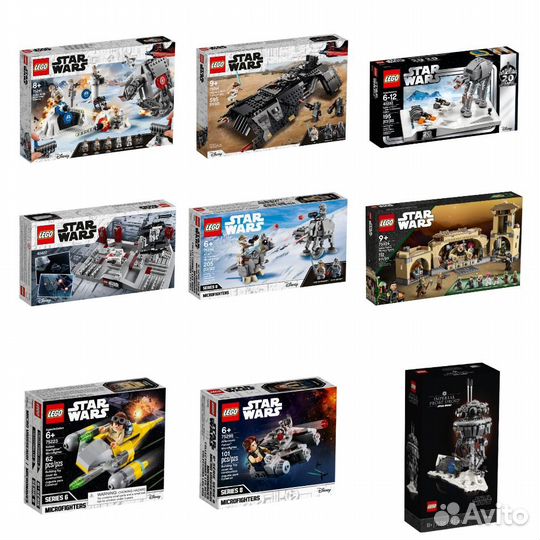 Lego Star Wars 75288/75306/75313 и др
