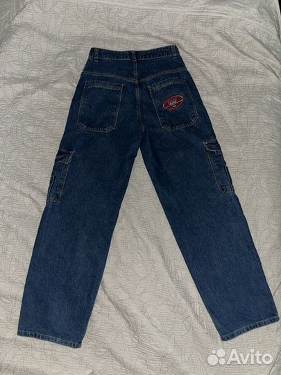 Джинсы широкие