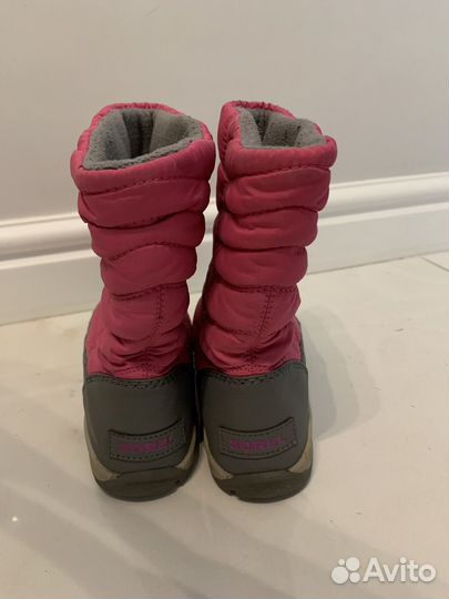 Дутики Sorel 31 размер US 1 сапоги зимние