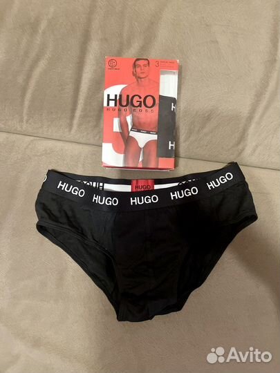 Трусы мужские Hugo boss, комплект 3 шт. Оригинал