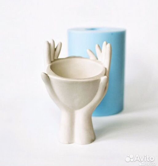 Силиконовая форма молд ваза Мия