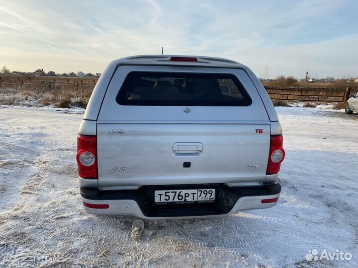 Кунг скат на пикап JAC T6 и JAC T8