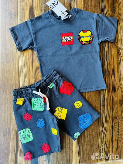 Костюм Zara Lego Marvel р.98,128