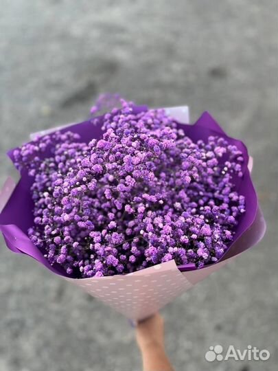 Букет из гипсофилы