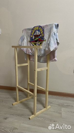 Вешалка напольная деревянная