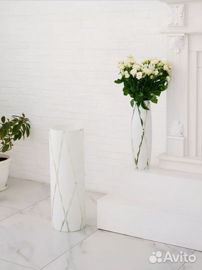 Ваза для цветов стекло