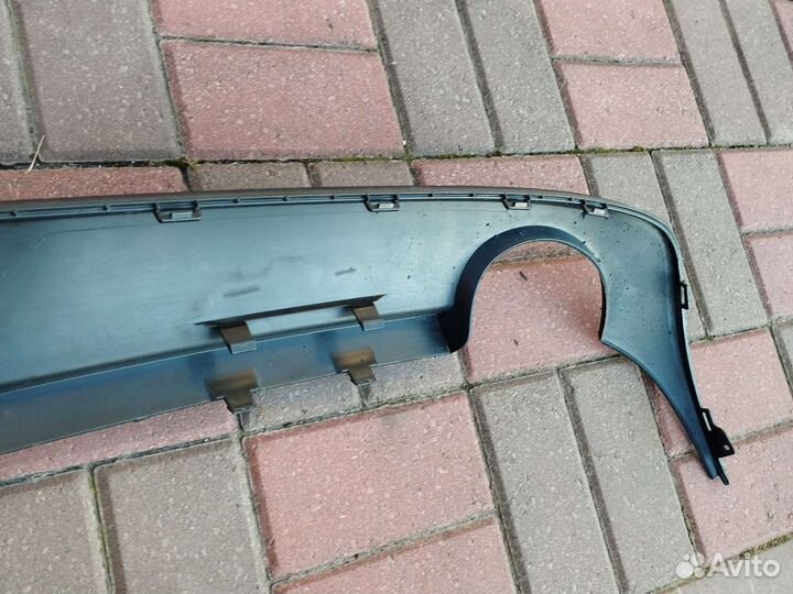 Юбка заднего бампера Mercedes W212