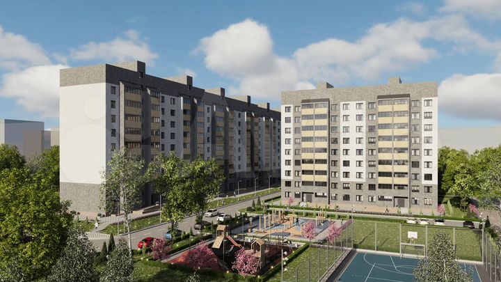 2-к. квартира, 58,8 м², 3/9 эт.
