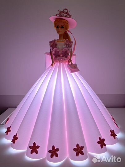 Кукла барби ночник