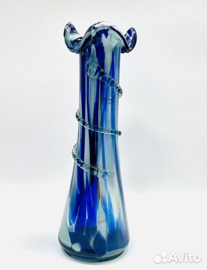 Ваза сульфидное стекло СССР