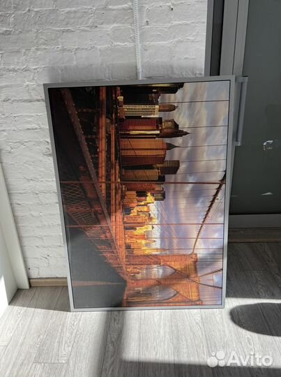 Картина IKEA «Бруклинский мост» 140/100, состояние