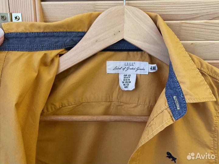 Рубашка для мальчика 122 H&M