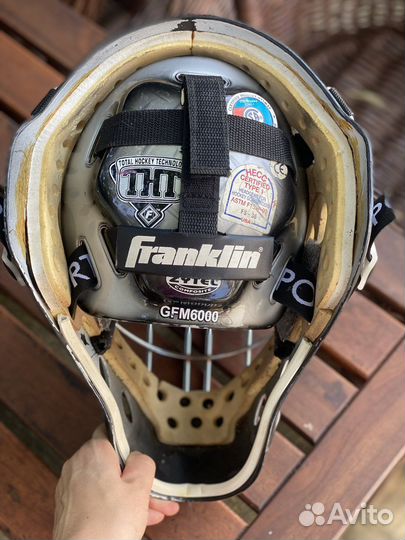 Хоккейный шлем вратарский детский Franklin