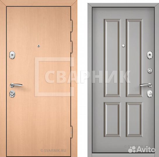 Входная дверь в дом. Установка. Бесплатный замер