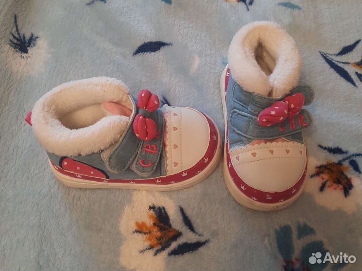 Пинетки для девочки 17 размер