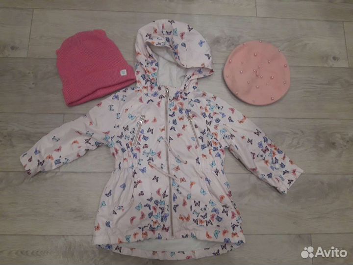 Парка для девочки 92 98