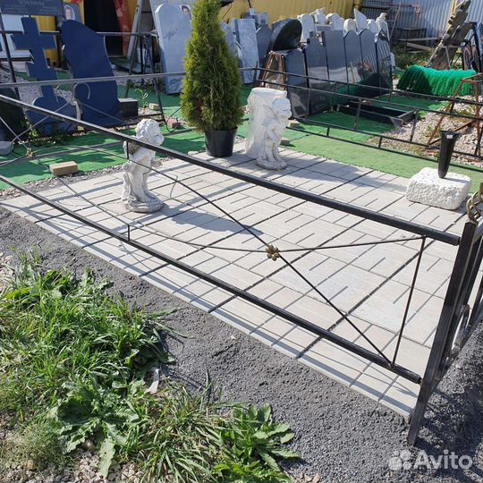 Ограды/ лавочки/ столы/ кресты ритуальные