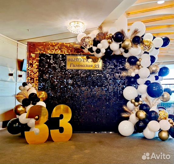 Продажа Блестящая фотозона с пайетками см описание