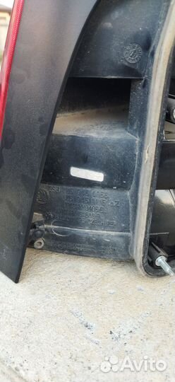 Задний фонарь skoda