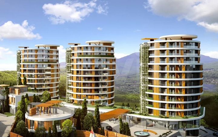 1-к. апартаменты, 54,3 м², 2/11 эт.