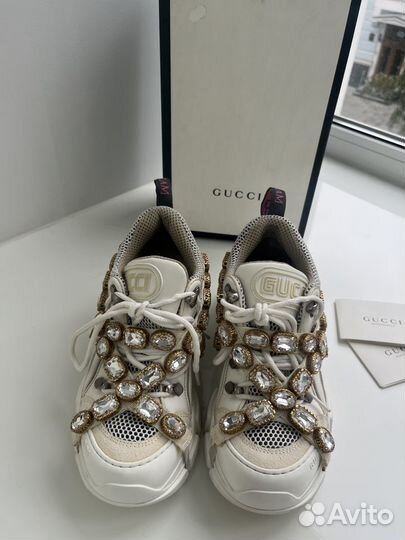 Кроссовки женские Gucci Flashtrek оригинал