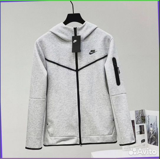 Зип худи Nike Tech Fleece (Номер артикула: 37677)