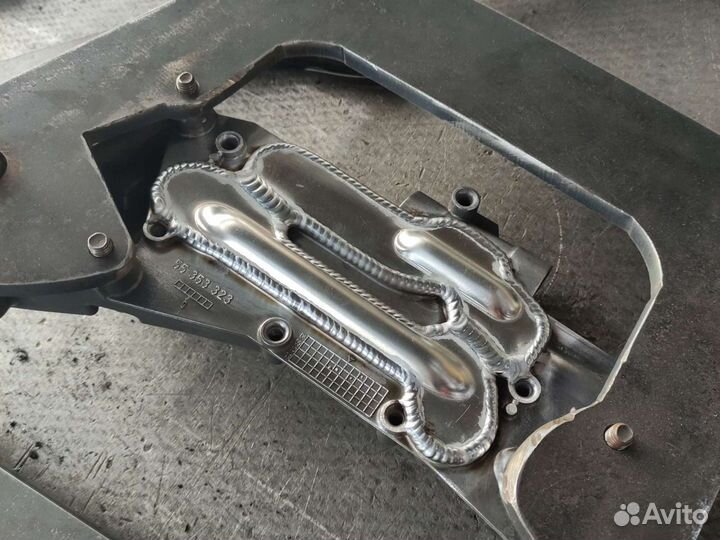 Заваренный теплообменник Опель, Шевроле