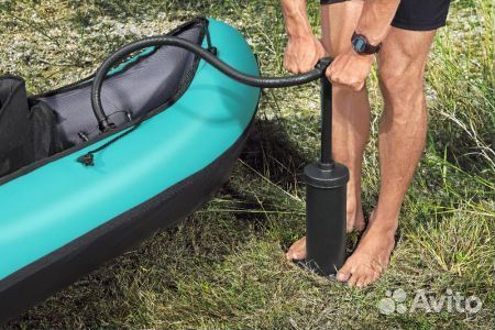 Байдарка bestway ventura x2 + весла + спасжилеты