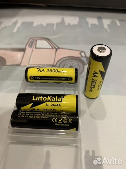 Аккумулятор (8шт) AA LiitoKala 2600 mAh