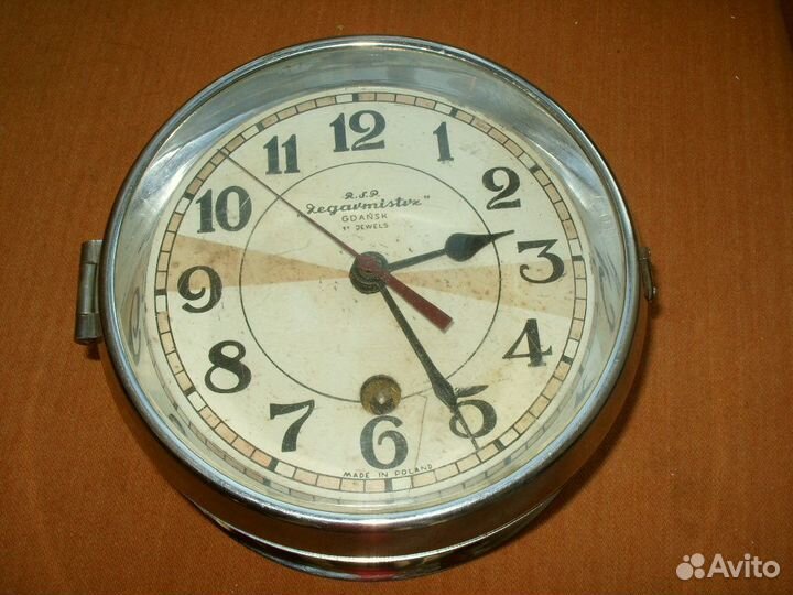 Часы морские, судовые, корабельные, каютные