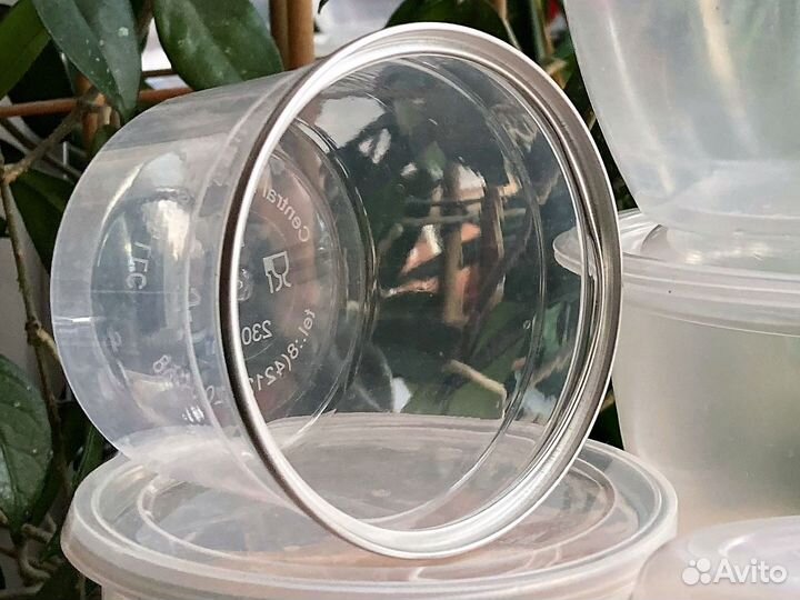 Контейнеры с крышкой (от 5р)