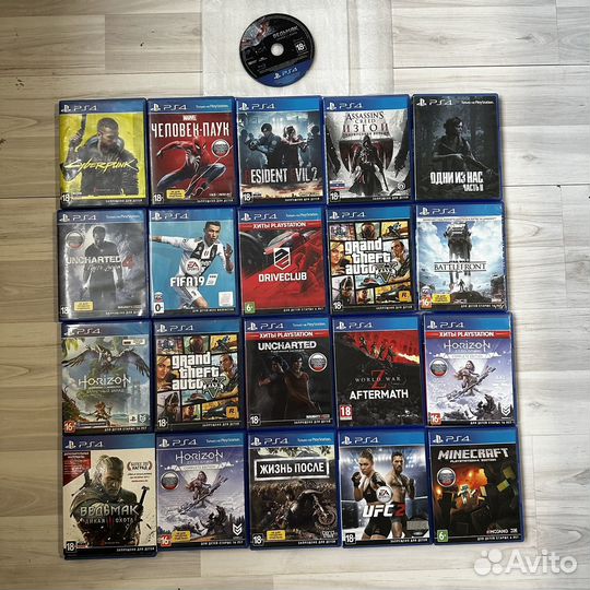 Диски на Ps4